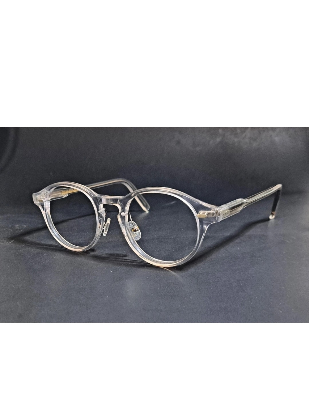 Cutler and Gross M:1234 C:X Eyeglasses Round Crystal Clear Unisex